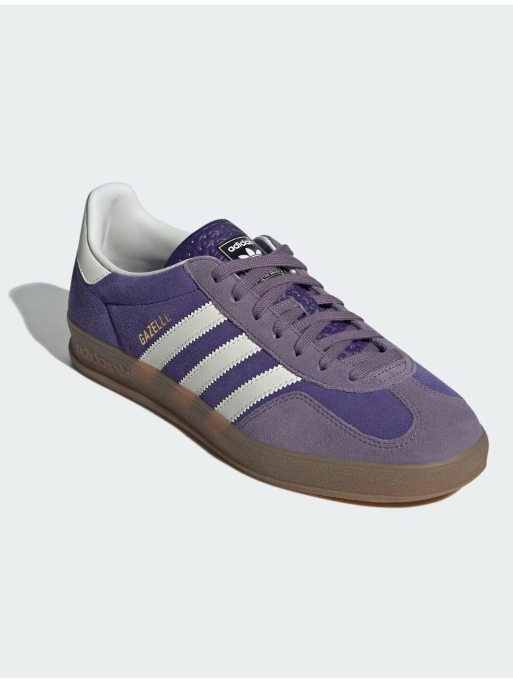 NWT - Adidas Gazelle Lavender Suede Sneakers - Men’s 5 /  Women’s 6 - Picture 2 of 10